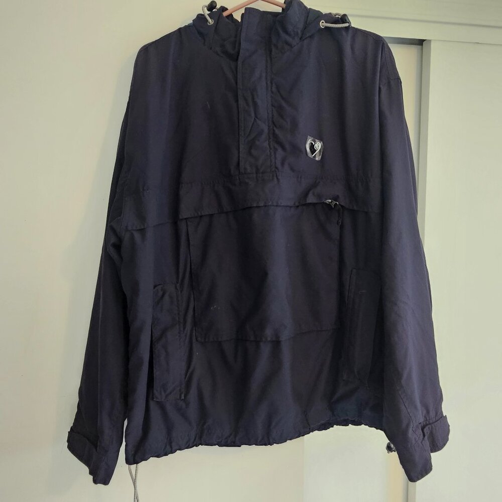 Vintage Gap Navy Blue Anorak sz LG Men's Navy Blue